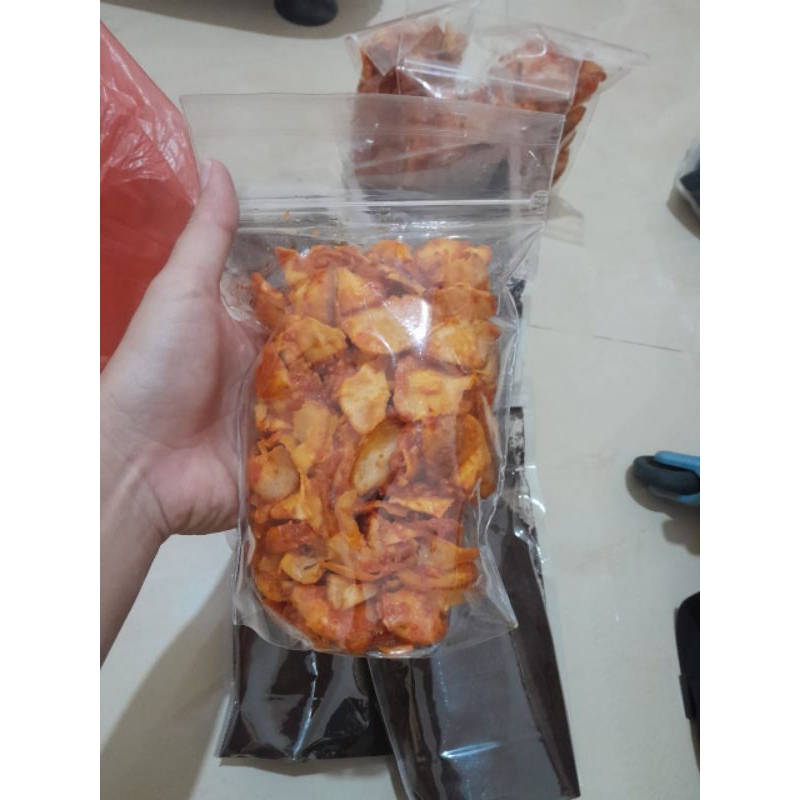 

keripik singkong balado khas bangka kemasan 250gr