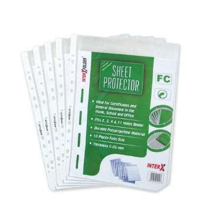 

Plastik Pocket Inter X/Sheet Protector/Plastik Pocket PP Inter X F4/PP Inter X F4