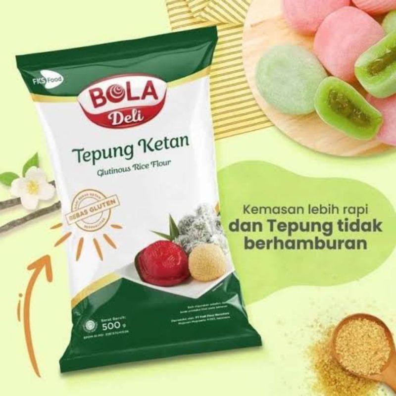 

tepung ketan bola deli