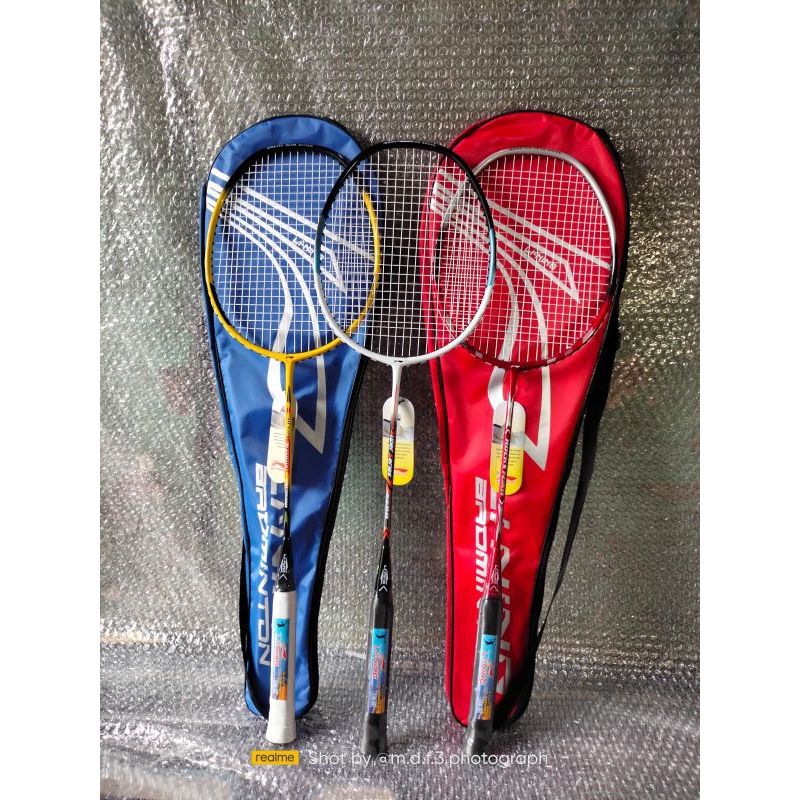 Raket Badminton Li-Ning free tas