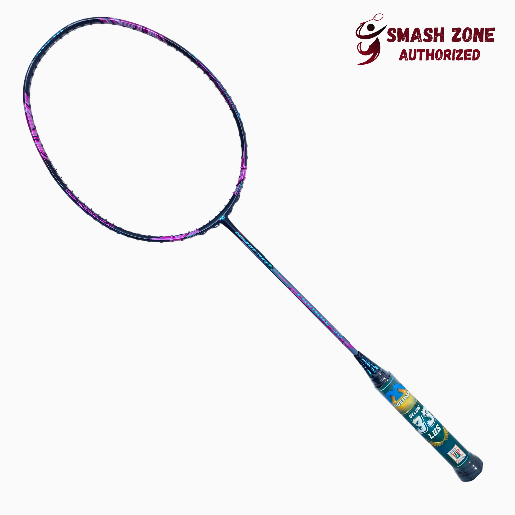 Raket Badminton POWER MAX Furious 30 Original New Edition 5U 33 LBS Raket Bulutangkis Ringan
