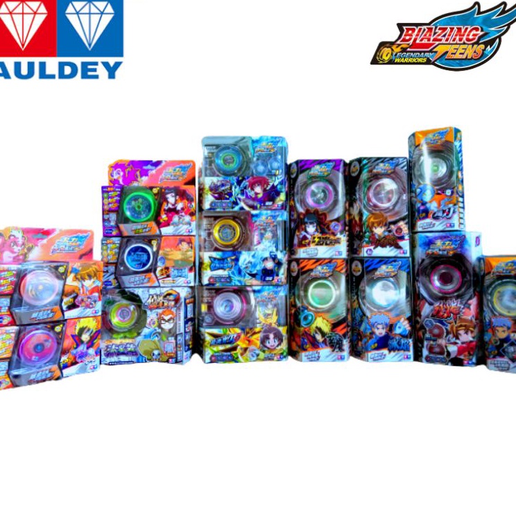 Praktis TERMURAH Mainan Yoyo Auldey Blazing Teen Fierce Beacon Flame Soul Frozen Blaze Iron Long Fea