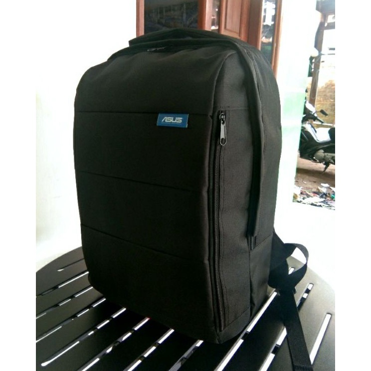 Ready Stock Tas Ransel laptop asus lenovo hp acer dell Toshiba samsung polos bahanwater proof