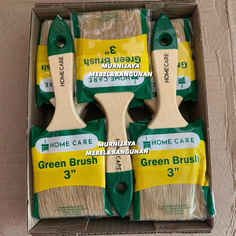 

KUAS GREEN BRUSH HOMECARE LENGKAP SEMUA UKURAN UNTUK CAT TEMBOK KAYU BESI