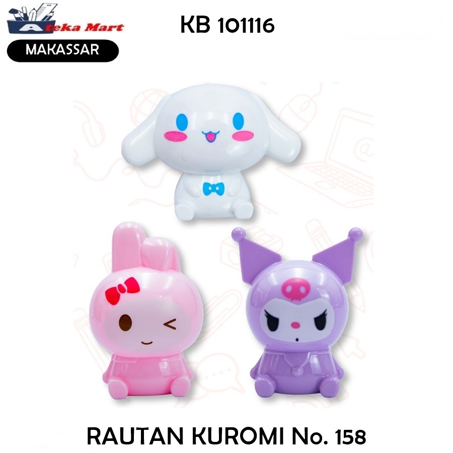 

[PCS] RAUTAN KARAKTER DORAEMON - SPIDERMAN-HELLO KITTY SANRIO KUROMO