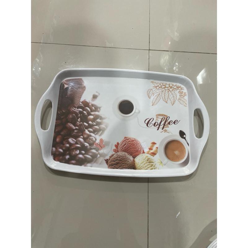 talam melamin kayu plastik