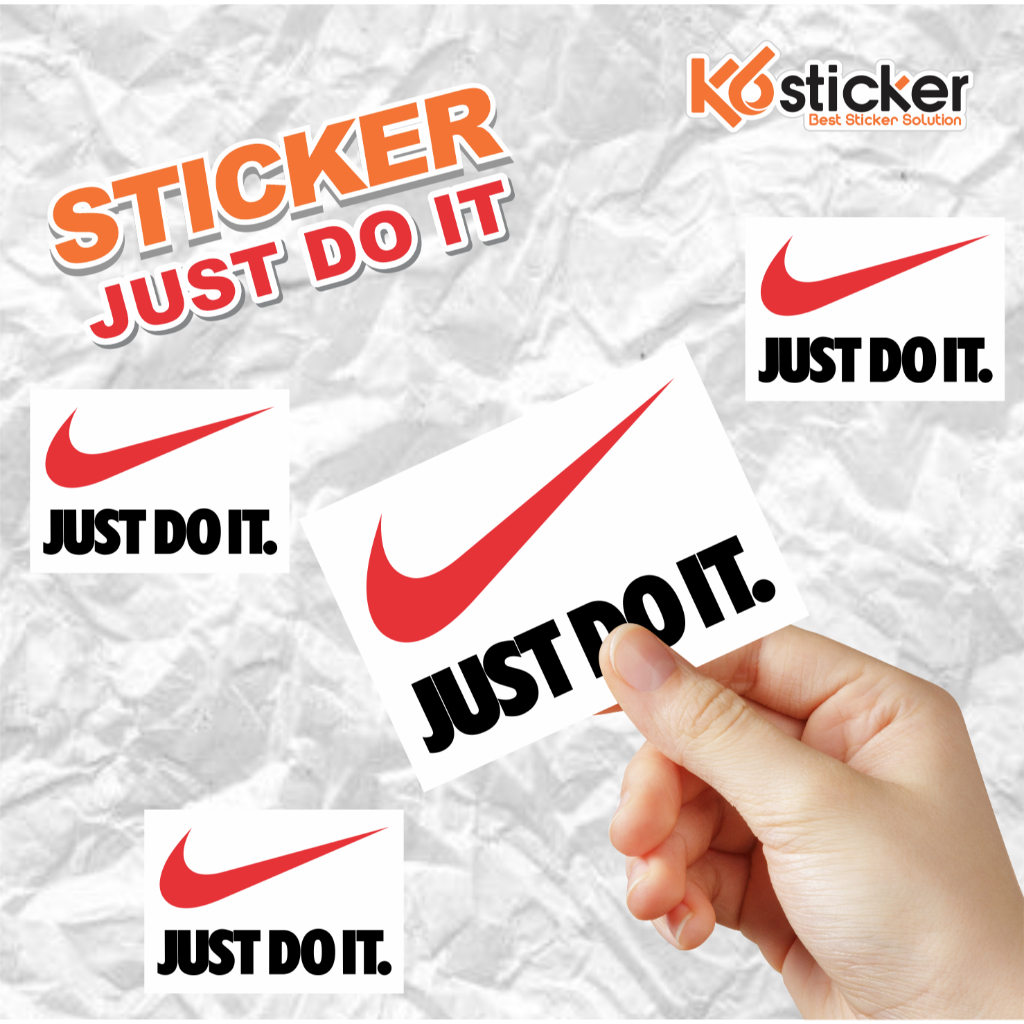 

Sticker / Stiker Nike Just Do It vynil anti air