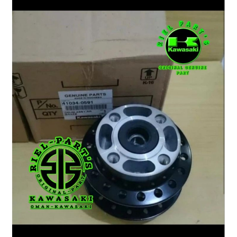 TROMOL DEPAN KAWASAKI W175 W-175 ORIGINAL KAWASAKI