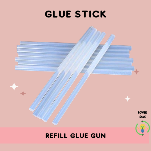 

REFILL GLUE STICK/LEM BAKAR/GLUE STICK 1 PACK/11MM(40W)/7.2MM(20W)