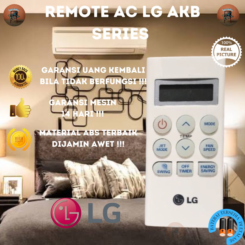 Remote AC LG AKB Series