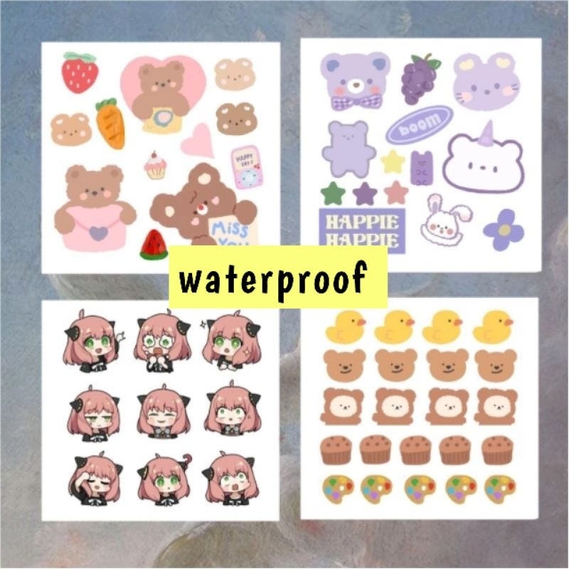 

sticker bear / sticker beruang / sticker anya / sticker duck / sticker bebek / sticker pink / sticker ungu / sticker deco / sticker decoration / sticker journaling / sticker journal / sticker cute