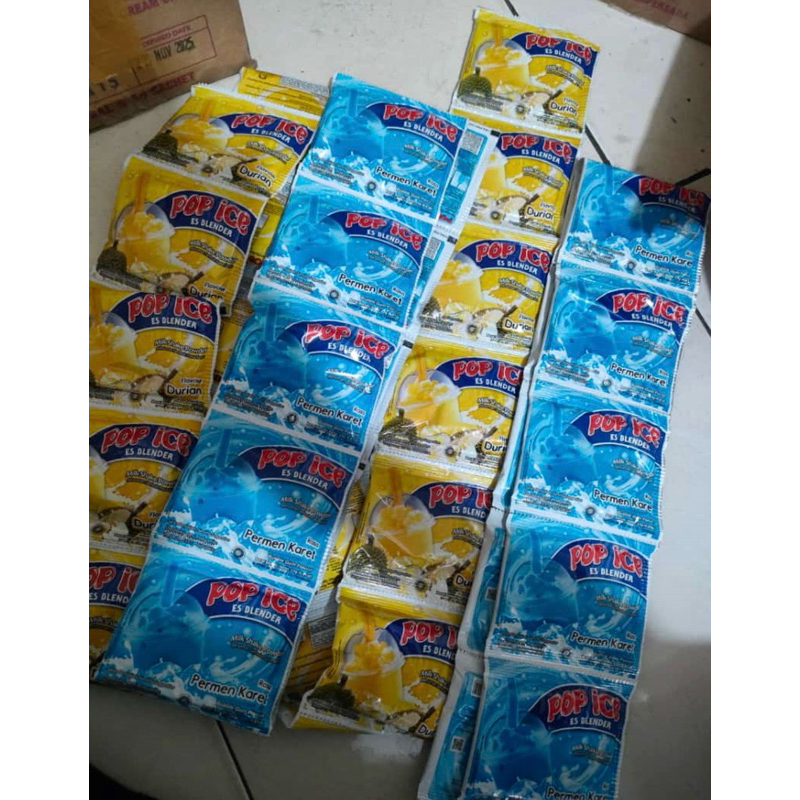 

Pop Ice sachet