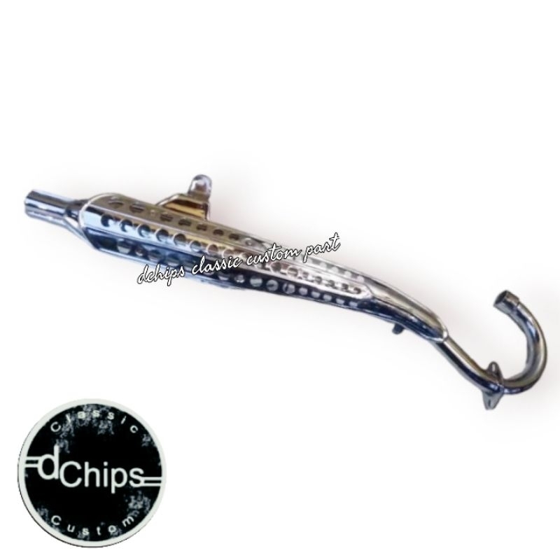 knalpot scrambler honda cl 100 good quality pnp honda cb 100/cb125, honda gl100/gl125, gl pro,  mega