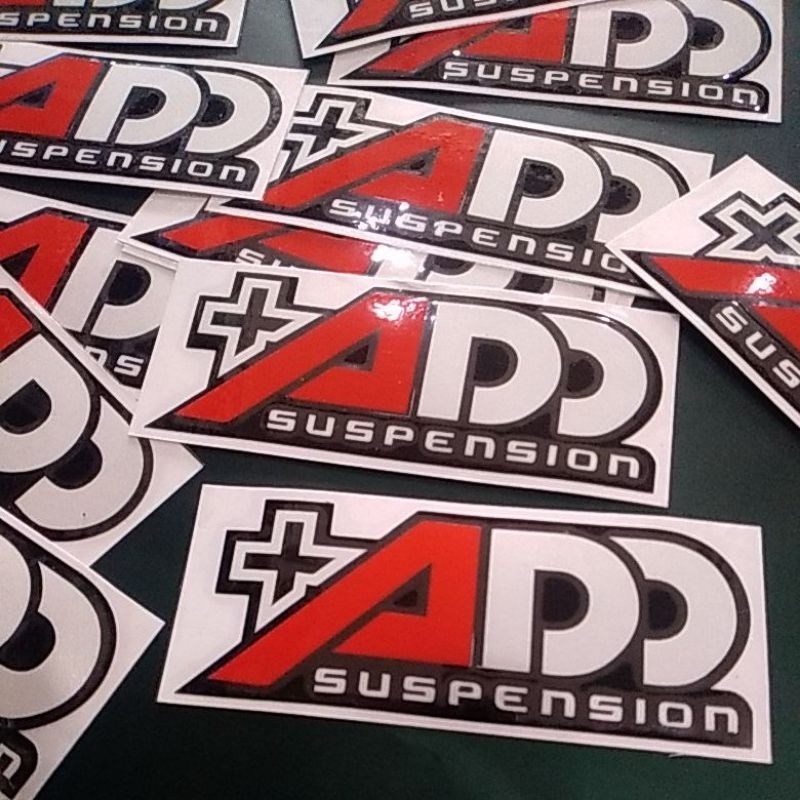 Sticker ADD SUSPENSION
