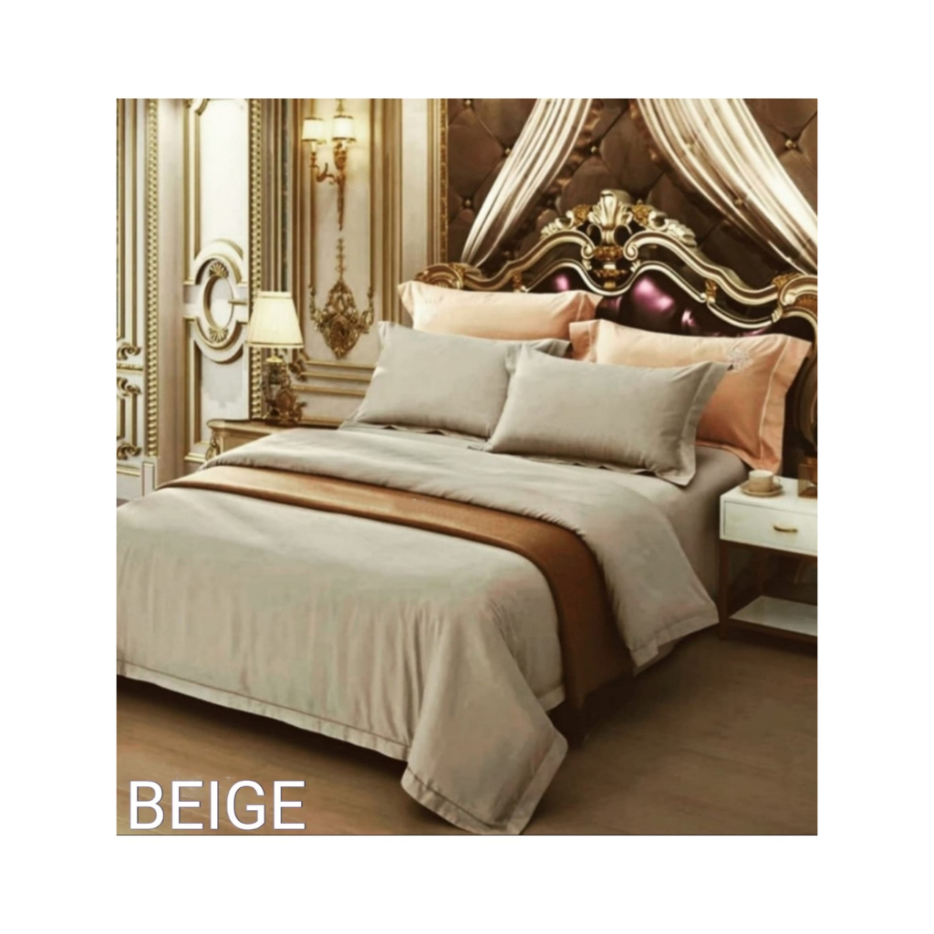 SPREI UKURAN DOUBLE KATUN JEPANG POLOS IMPORT 180X200 TINGGI / TEBAL KASUR 10-20-30-40-50 & 15-25-35