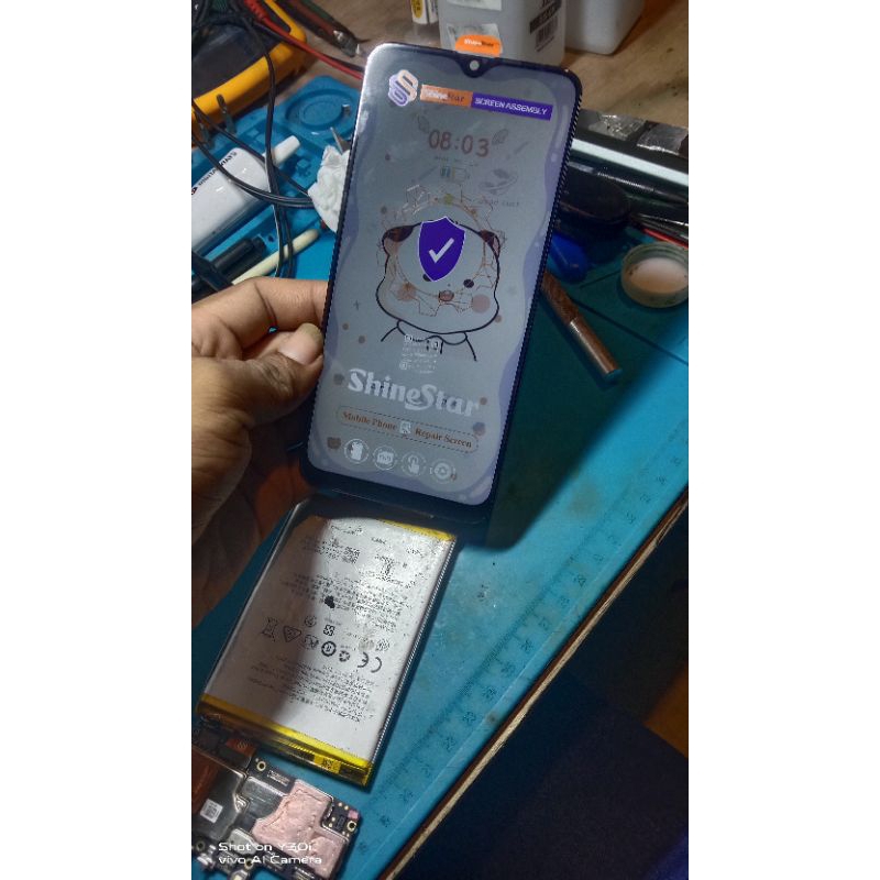 mesin Oppo a12 hidup minus baca deskripsi