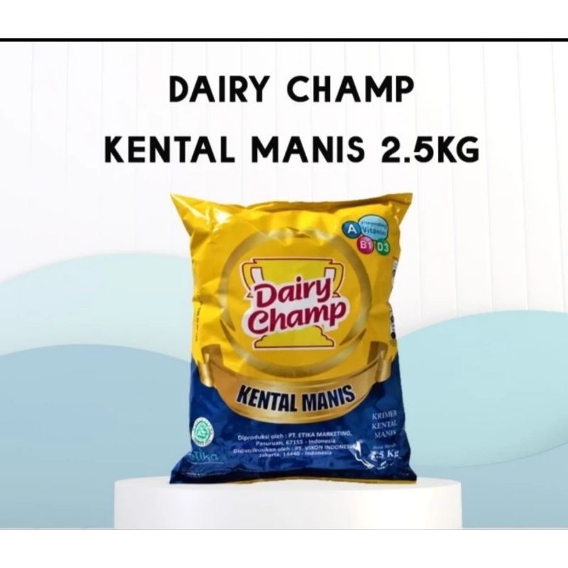 

Dairy Champ Susu Kental Manis 2.5kg