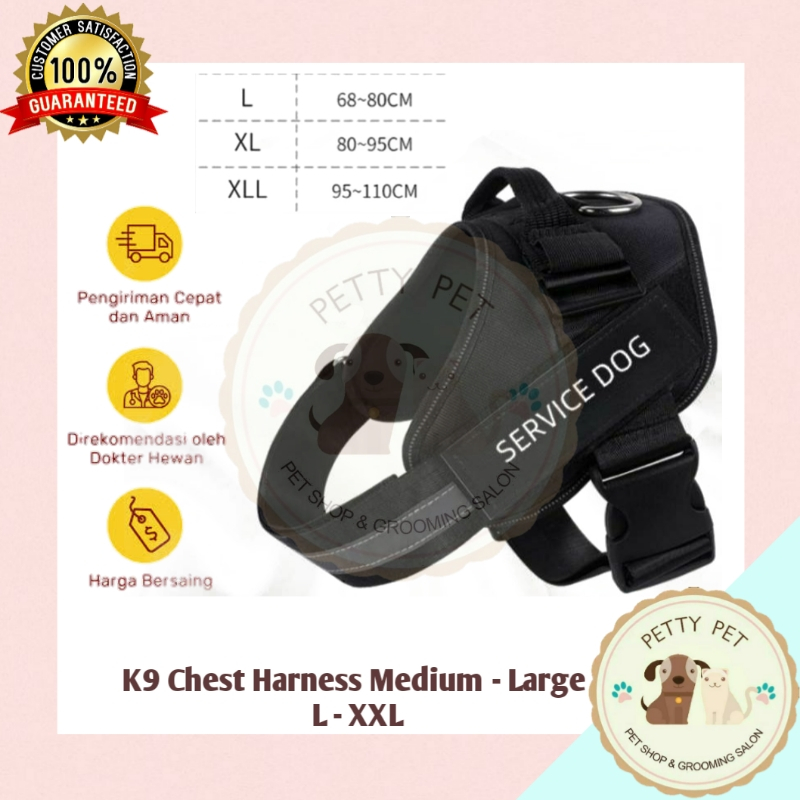 K9 CHEST HARNESS MEDIUM - LARGE