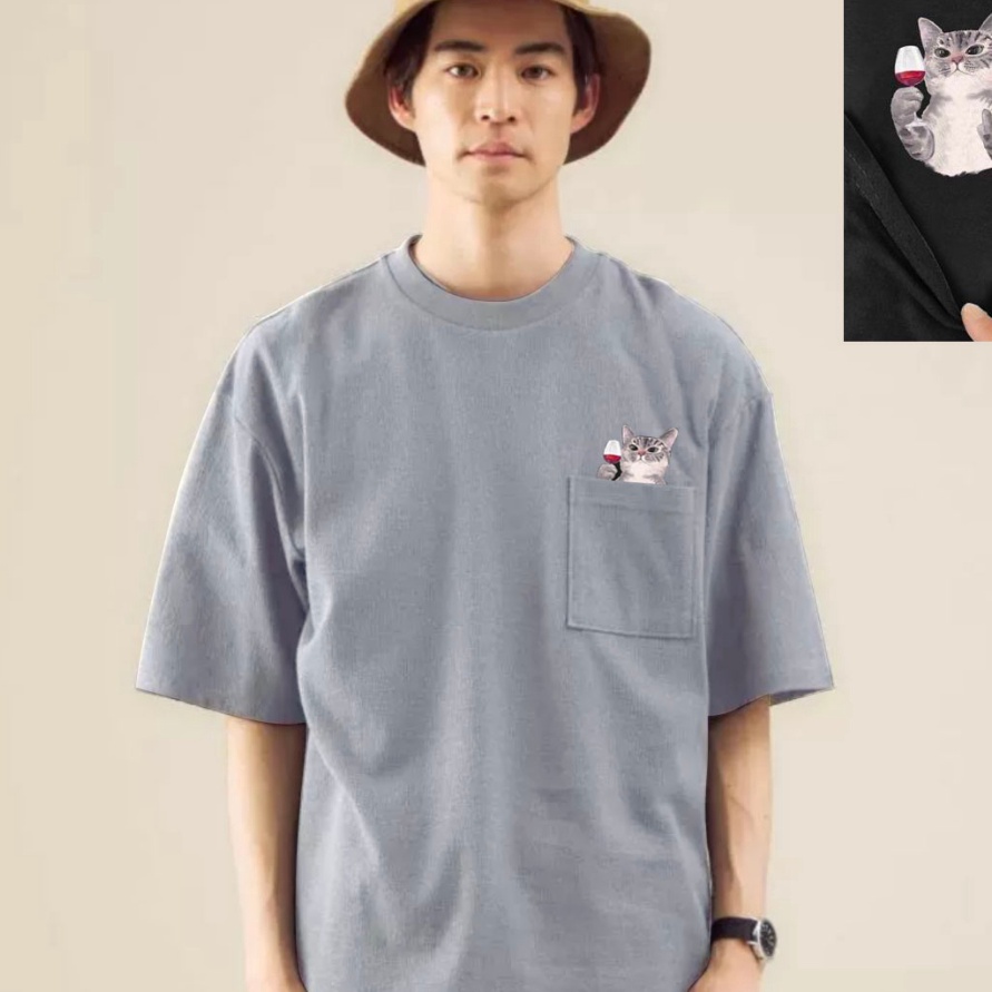 XC26619 Mokokomo  Kaos Ario Grey Baju Oversize Pria Kaos Oversize Pria Terbaru