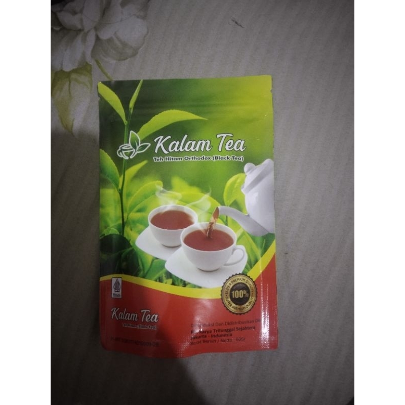 

teh hitam Kalam tea