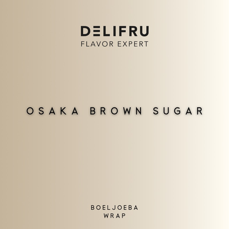 

Delifru Osaka Brown Sugar Repack [30, 50, 100] g