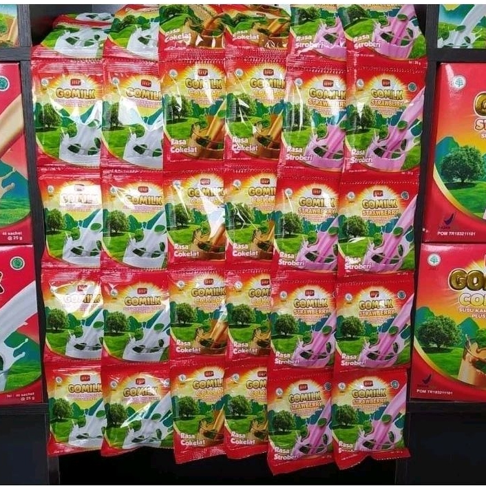 

GOMILK SUSU KAMBING ETAWA sachet 25gram