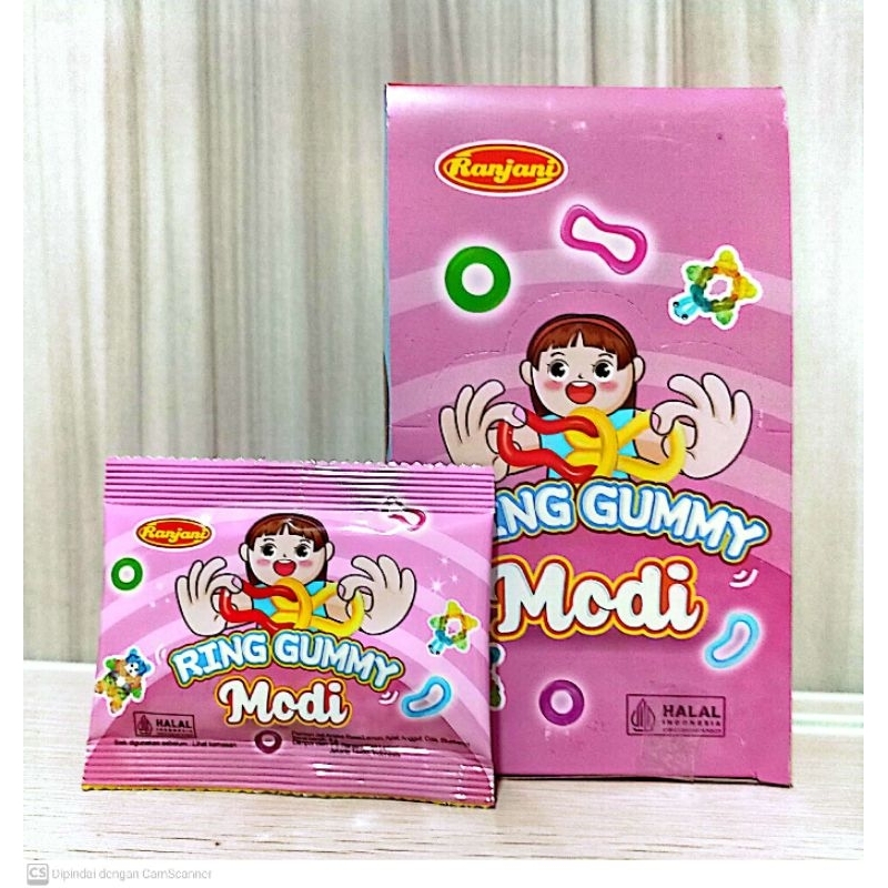 

RANJANI Modi Ring Gummy isi 24x9g