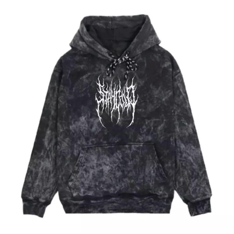 Hoodie Pria- Jaket Sweater Pria Washing Font STARLIGHT - Hoodie Pria Distro Tebal- Sweater Hoodie Ti