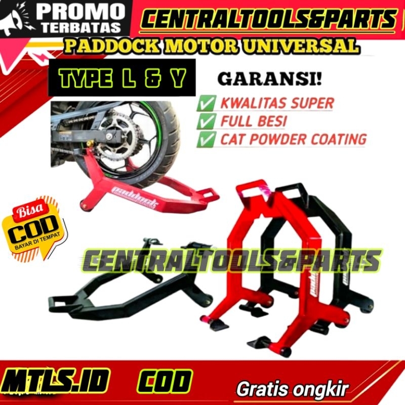 [POMO TERBATAS] Standar paddock pedok padock motor universal trail cbr 150r r15 v3 ninja rr ninja r