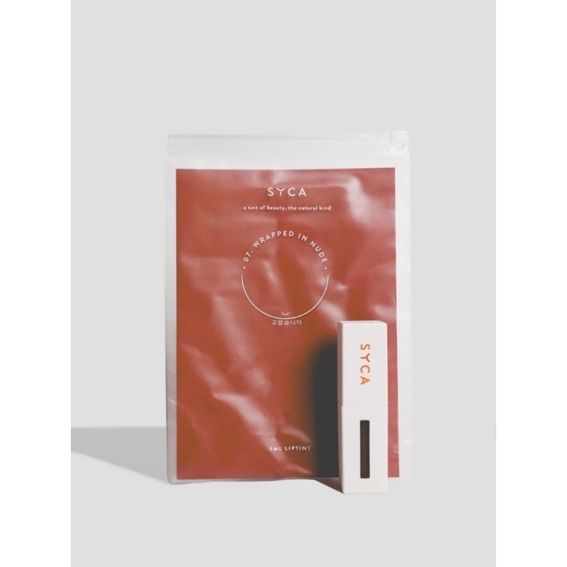 SYCA Lip Tint - Caramel Beige & Wrapped In Nude