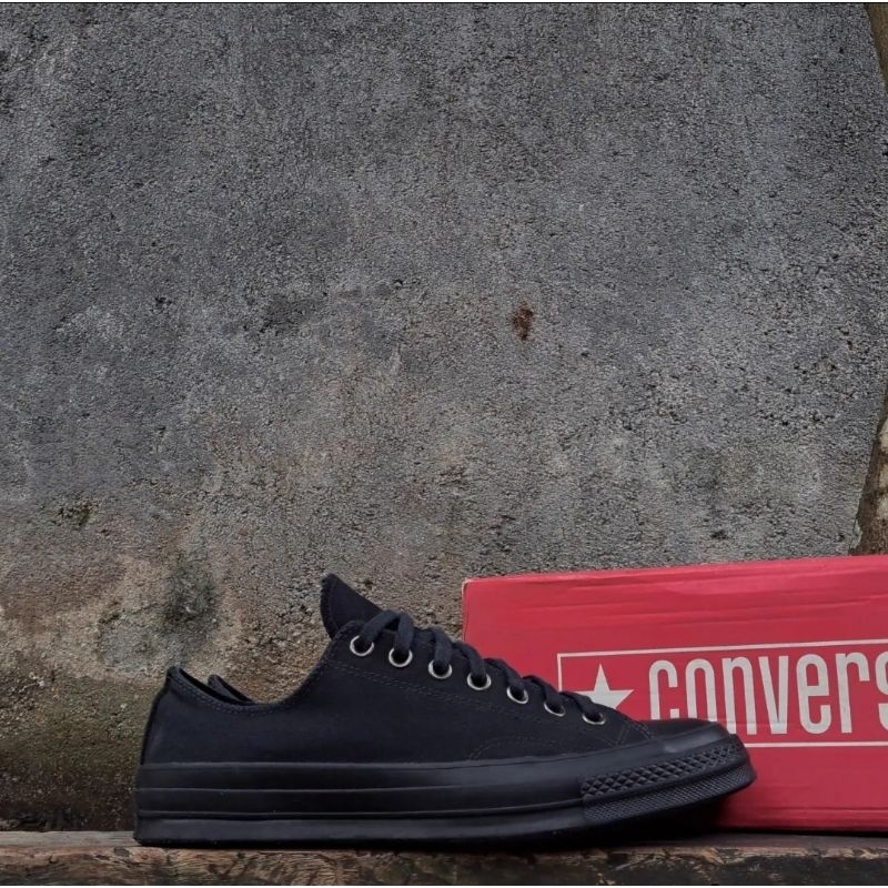 Converse 70s non egret full black low (sz 43) original 100% PT MAP