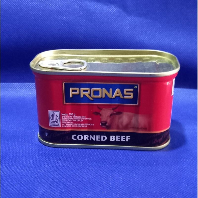 

pronas cornet beef sapi 198 g