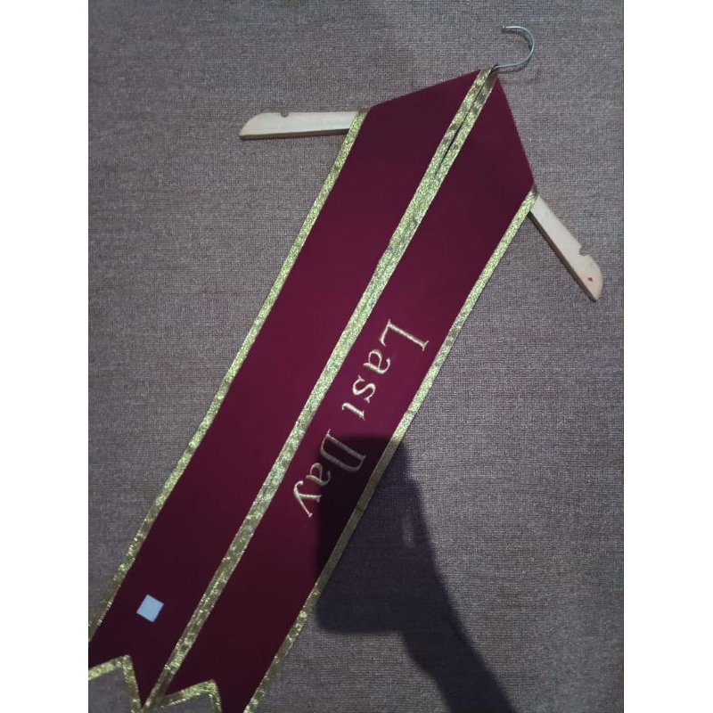 SELEMPANG WISUDA ANAK PAUD/TK/SD PREMIUM 2 LAPIS BLUDRU