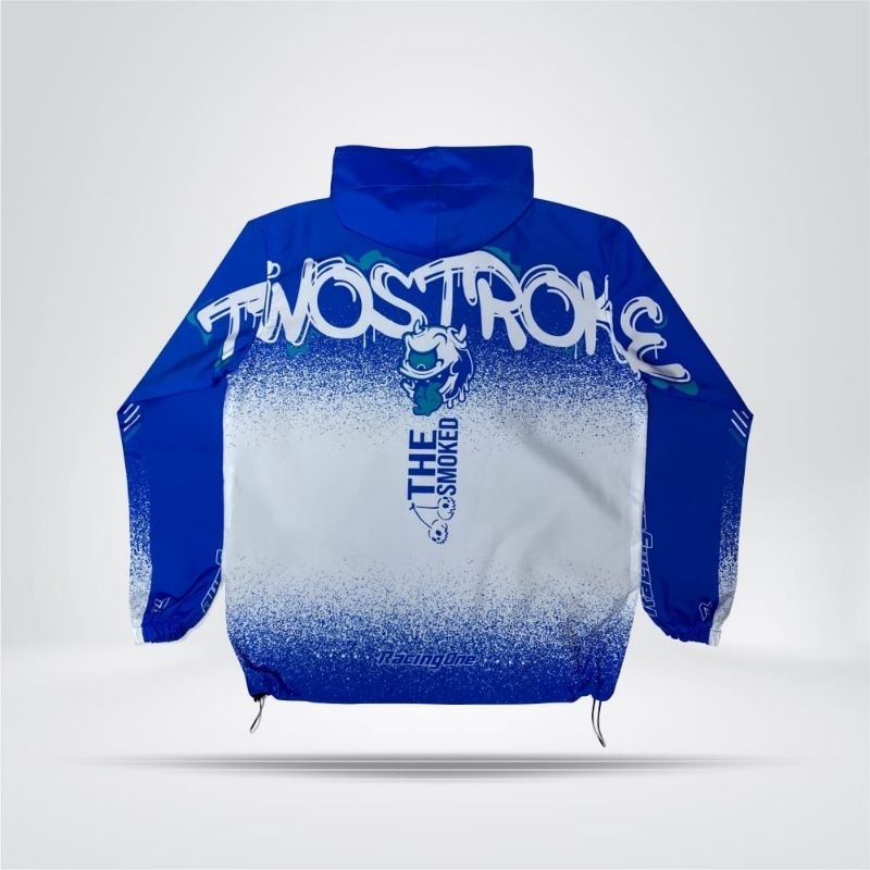 (COD) JAKET RACING PARASUT 2 STROKE NEW ANTI AIR ORIGINAL