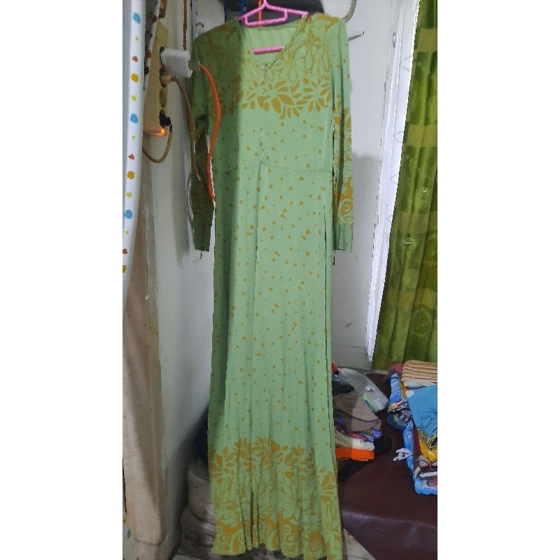 Gamis Sage Green (Preloved)