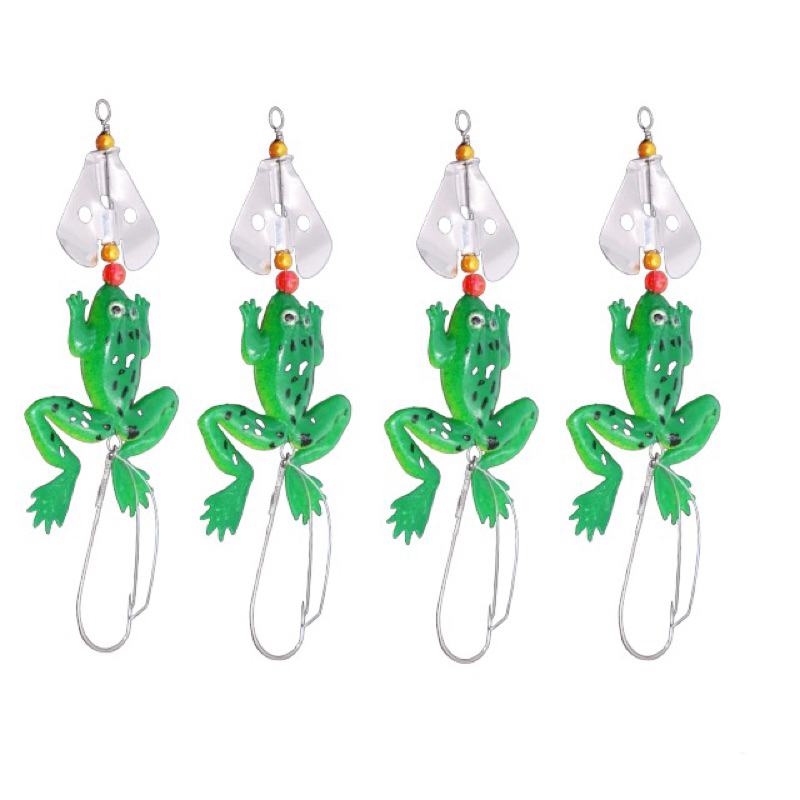 Umpan kodok untuk ikan gabus Rubber softfrog fishing Karet