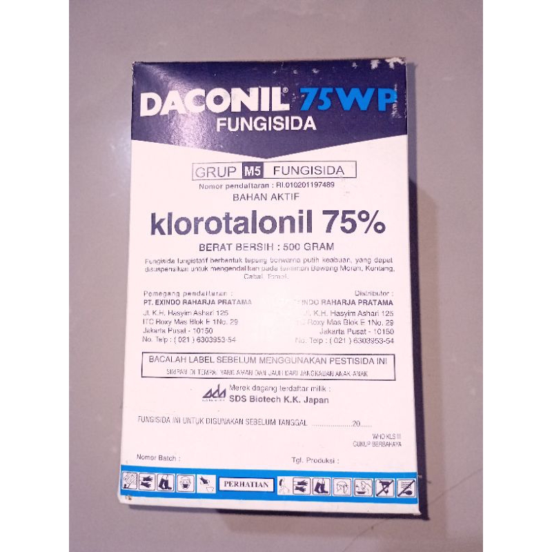 fungisida Daconil 75wp @500gr