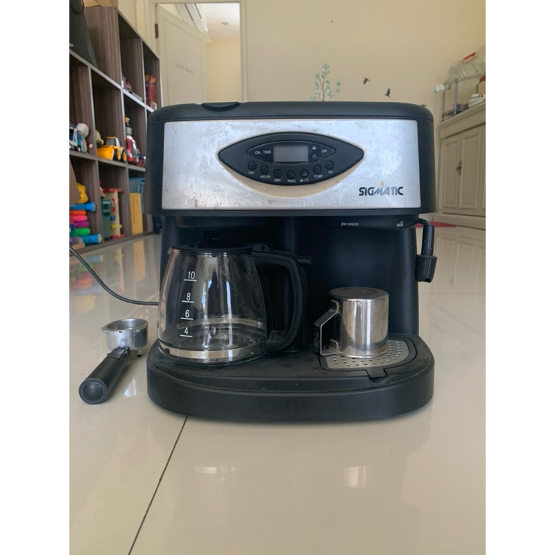 coffee machine sigmatic. mesin kopi bekas preloved second.