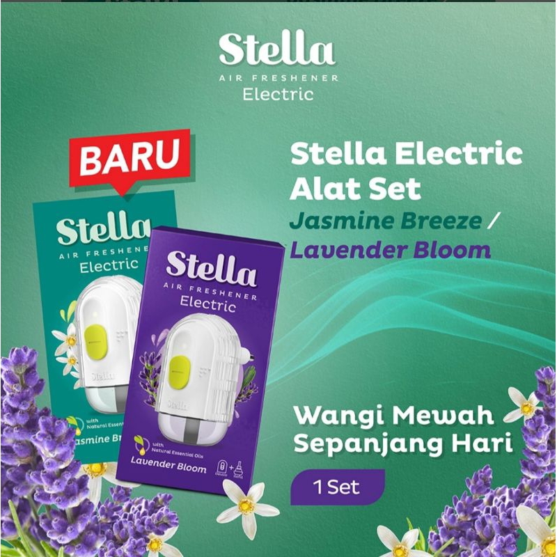 Stella Pengharum Ruangan Elektrik Alat + Refill 25 ml
