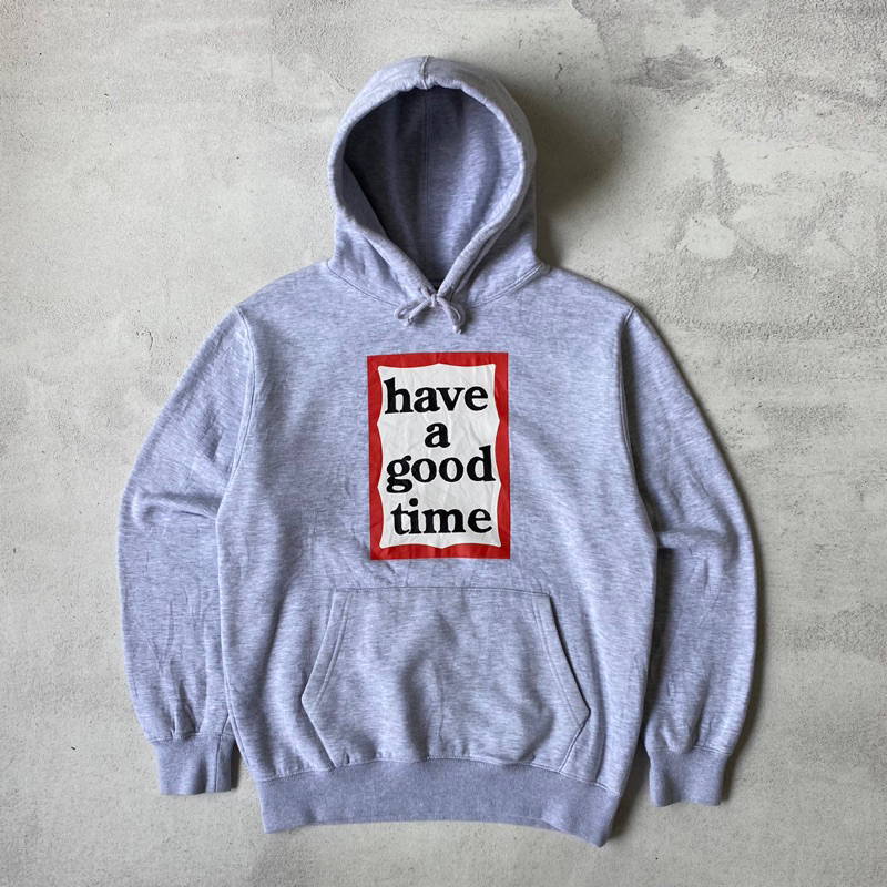 HOODIE HAVE A GOOD TIME RED FRAME BIG LOGO