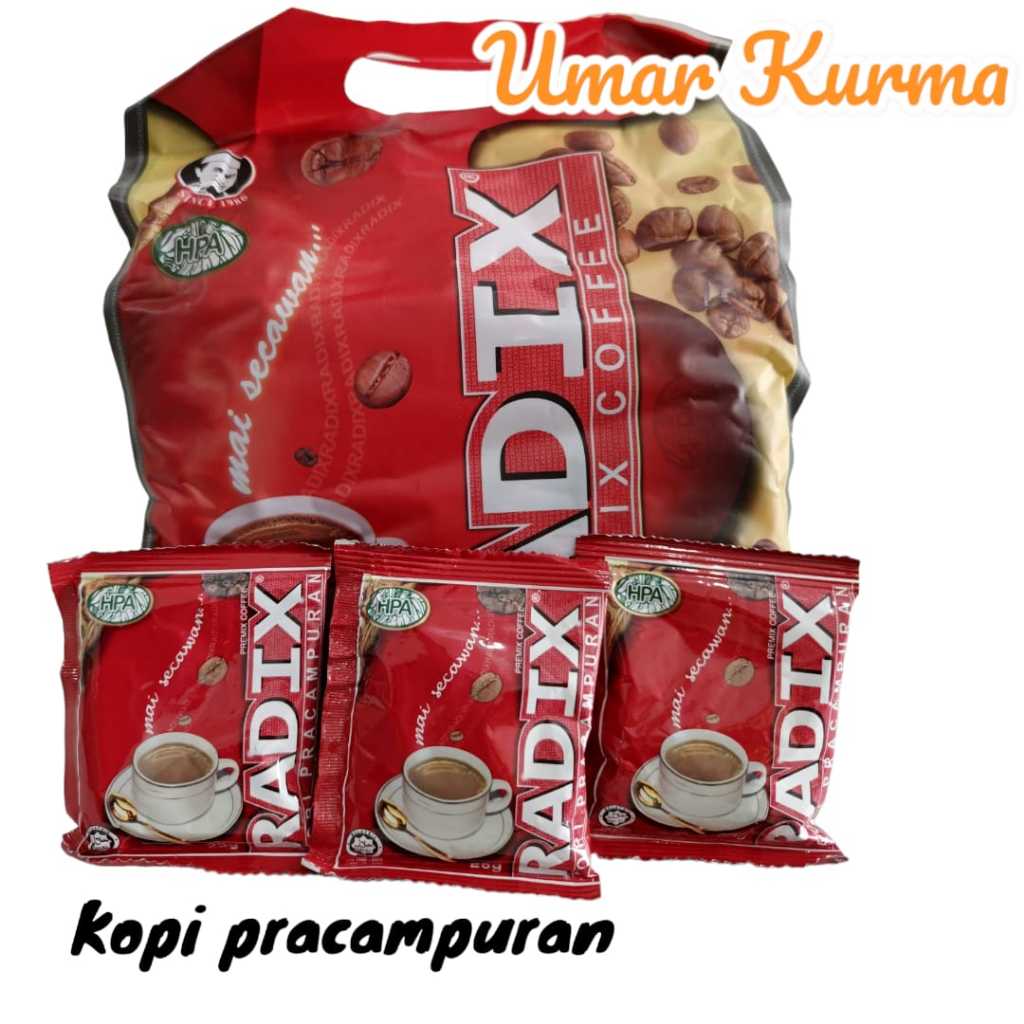 

Kopi Radix Hpa Malaysia Isi 32 Sachet