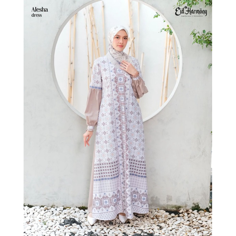 Zalifa Official - Alesha Dress Set Hijab Adha Series