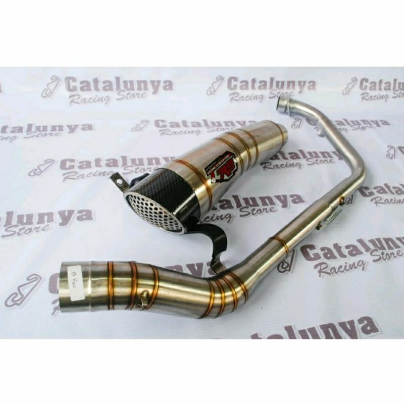 Knalpot R9 H2 PNP Verza, Tiger, Gl Pro, CBR 150R, Vixion Old New, Sonic dll