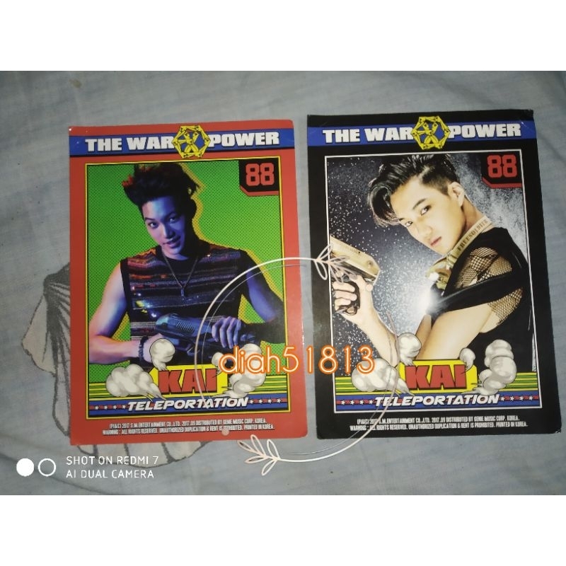 Photobook Official Kai EXO - Album The War Power Of Music.