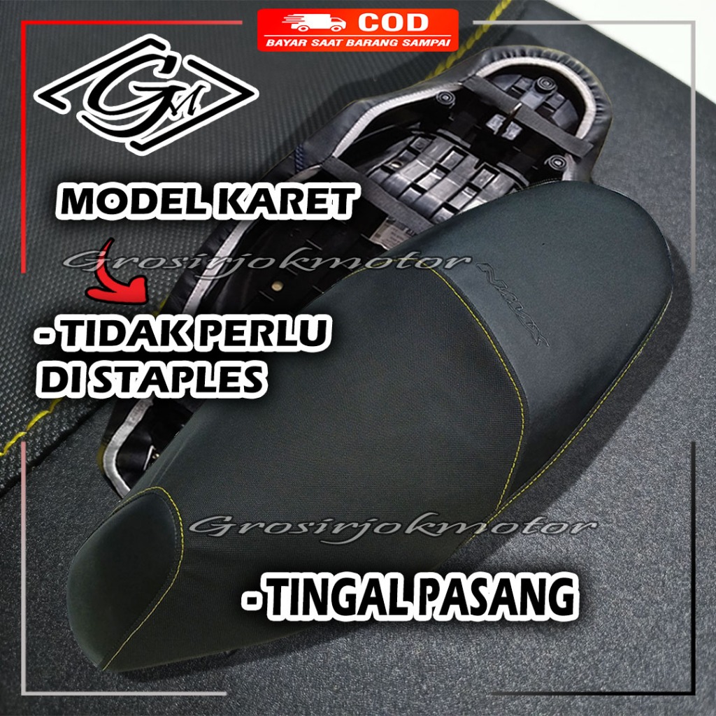 SARUNG JOK YAMAHA NMAX ORIGINAL-jok nmax-yamaha nmax-kulit jok nmax-cover jok nmax-n-max-n max