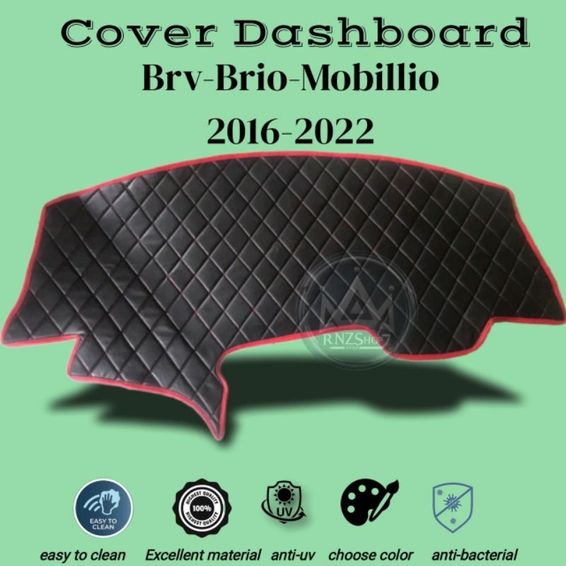 Alas dashboard mobil Brio mobillio brv 2016-2022 karpet dashboard cover dashboard