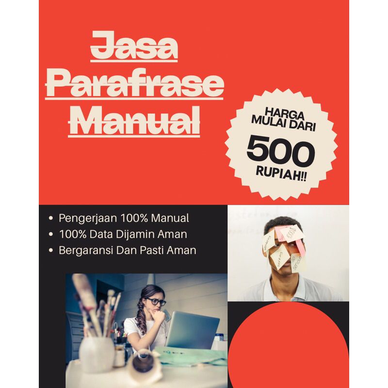 JASA PARAFRASE MANUAL - PARAFRASE TURNITIN