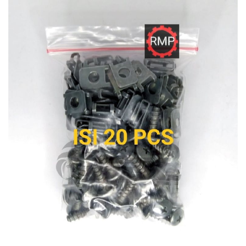 BAUT KLIP BODY YAMAHA & SUZUKI METIC UNIVERSAL