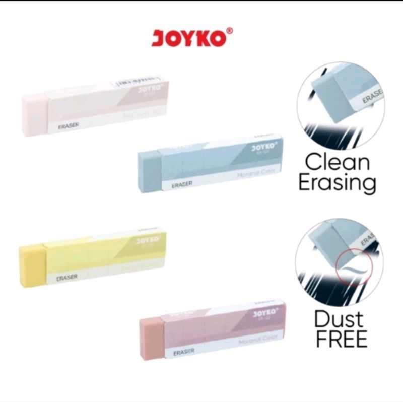 

JOYKO ERASER Penghapus Joyko ER-123 Morandi Color