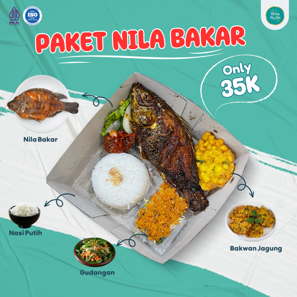 

Nasi kotak enak murah / paket nasi nila bakar / nasi kotak semarang